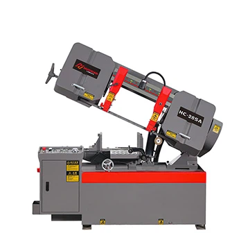 Poluautomatska mašina za tračnu pilu sa okretnim tipom